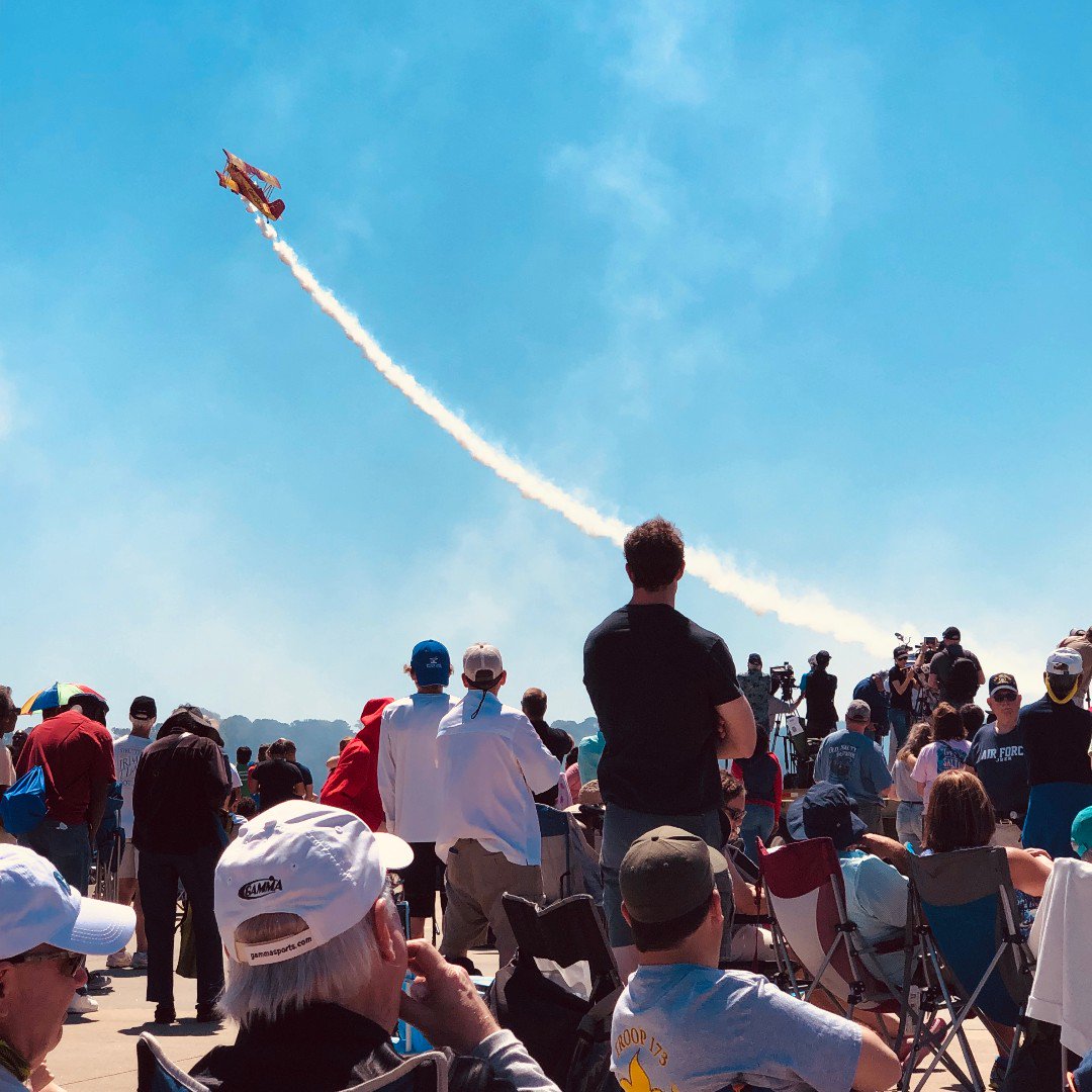 wingsoverwayne's tweet photo. What a great day! We hope everyone had a blast! That's a wrap for WOW 2019 #wow19 #thunderbirds @SJAFB @VisitGoldsboro https://t.co/xkeggwaKm3