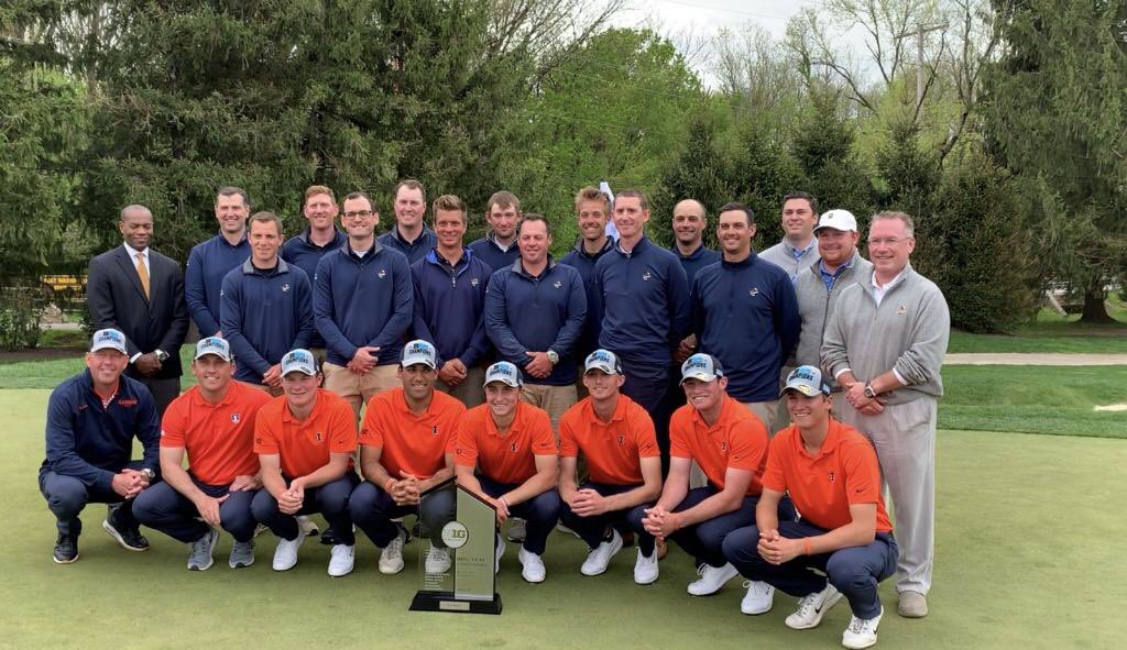 Congrats to ⁦<a href="/IlliniMGolf/">Illinois Men’s Golf</a>⁩ on 2019 ⁦@bigtenchamps⁩.  So much fun watching your talented group play ⁦⁦<a href="/pcc1854/">PCC1854</a>⁩ ‘s beloved Wissahickon Course.  Best of luck ⁦<a href="/NCAA/">NCAA</a>⁩ golf championships!