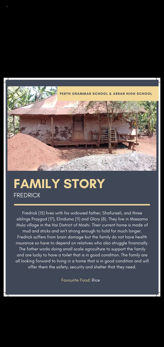 @PerthGrammar delighted to have received confirmation of the four families we will be building homes for in Tanzania alongside @arranhigh with the help of @vinetrust and @TAWREF_official #connectingpeople #changinglives #homebuilding #globalcitizens