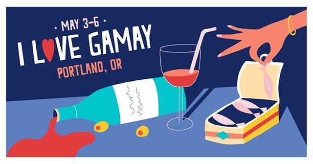 YAY! @i.love.gamay starts next week! Looks like the Tasting Salon is sold out, but there are still a few spots open for the GAMAY FIELD TRIP + BETWEEN TWO BARRELS PANEL and of course our ((In The Dark)) Blind Gamay Tasting on May 8th... info and tix thro… bit.ly/2PCkGNZ