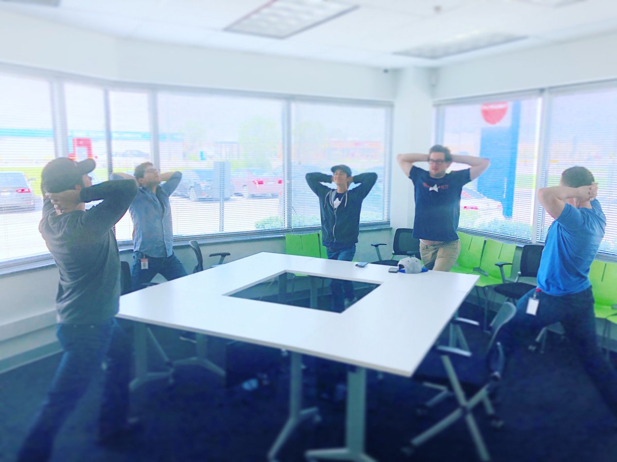 FastMore's tweet photo. Our week consisted of zen yoga moves, to help our employees re-energize during the day. We appreciate the awesome @UnfoldYW team!
#yoga #wellness #health #unfoldyoga #fastmore #logistics #employeeperks https://t.co/6RswiyENQy