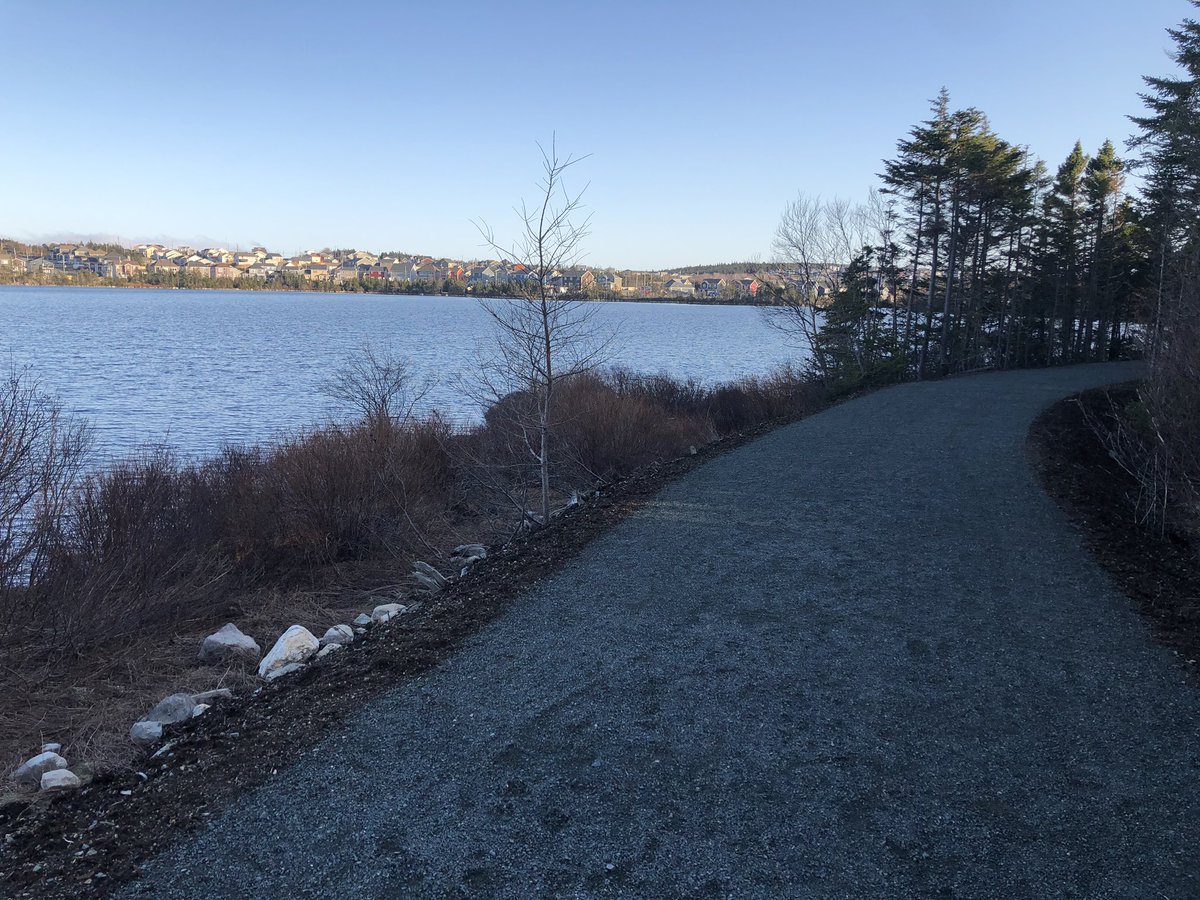 Nice to see more of the Adam’s Pond Trail completed!@townofparadise <a href="/ParadiseRunning/">ParadiseRunningClub</a>