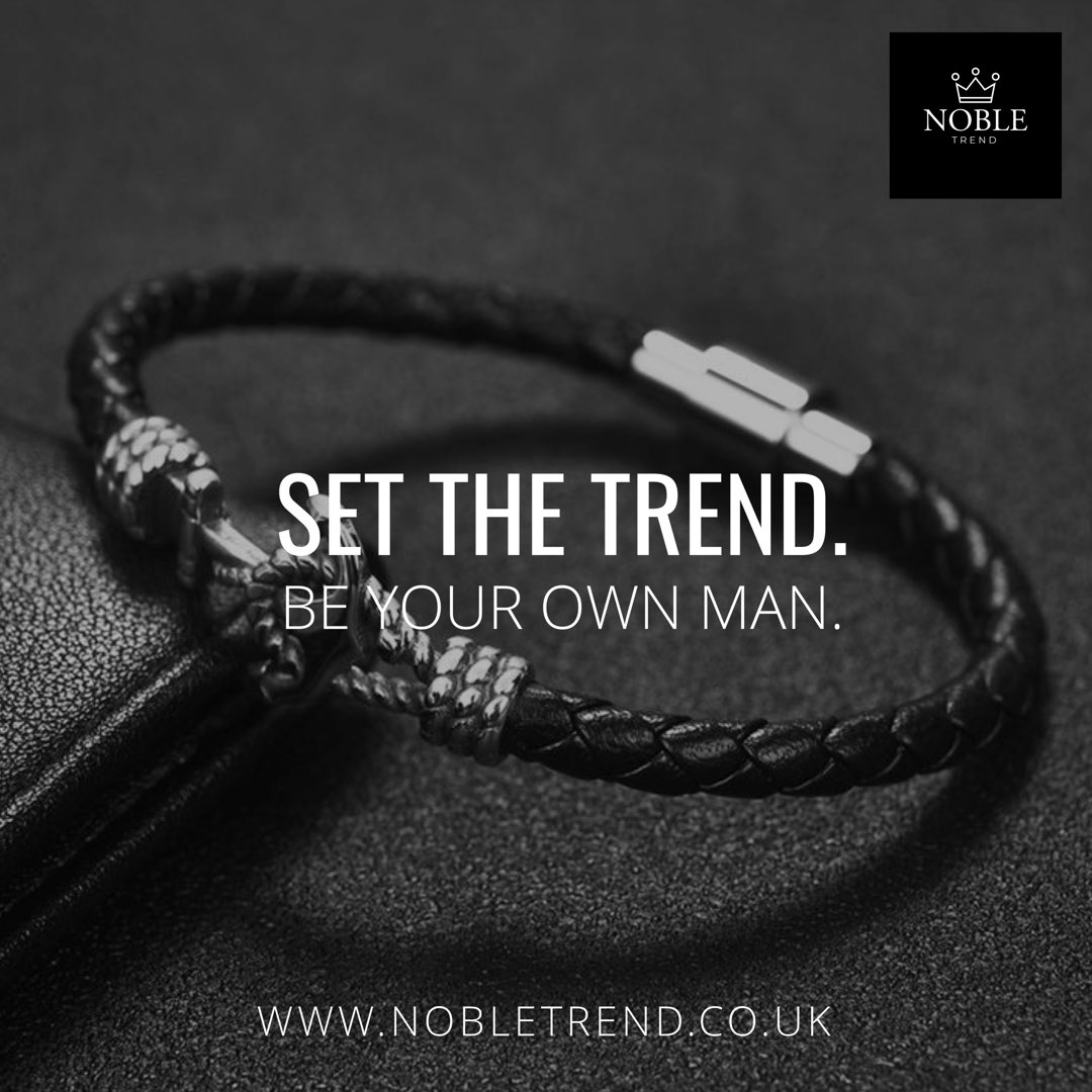Noble_Trend's tweet image. Set The Trend. Be Your Own Man. 👔
Elite Mens Fashion Brand. Limited Time 20% Off: Use TREND20
#nobletrend