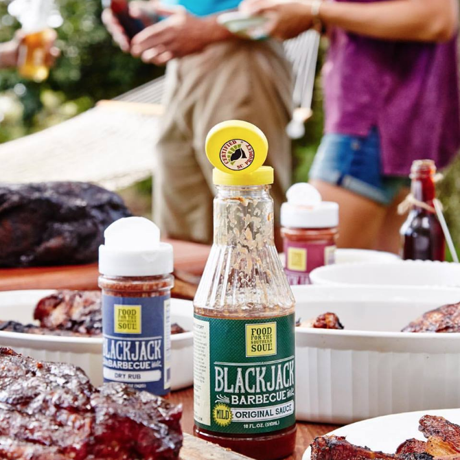 South Carolinians know how to barbecue, so trust us when we say @food4southsoul’s BlackJack BBQ Sauce is just what you need this weekend. Shop at FoodForTheSoutherSoul.com. 

📷: Food For The Southern Soul