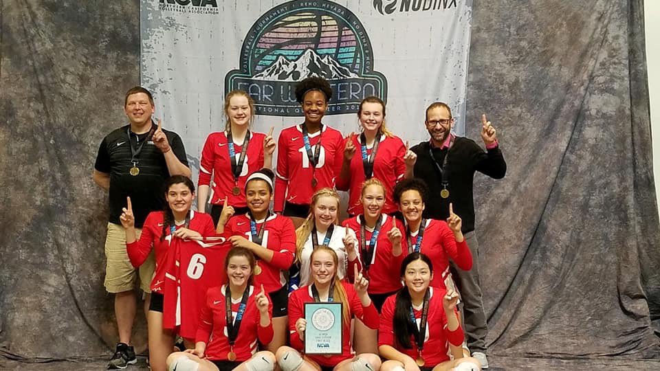 LoneStar 15 Red are your 2019 open far western UNDEFEATED CHAMPIONS!!!!!! #trusttheprocess #lonestar15red #lonestarvolleyball #playlikeachampion #triplequalified