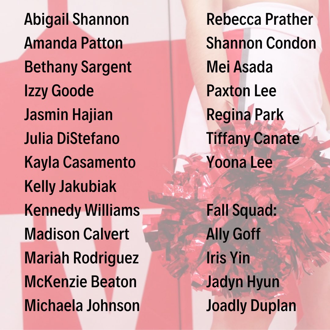 CheerBU's tweet image. Introducing our 2019-2020 squad! Welcome to BUCAG!! 🐾❤️