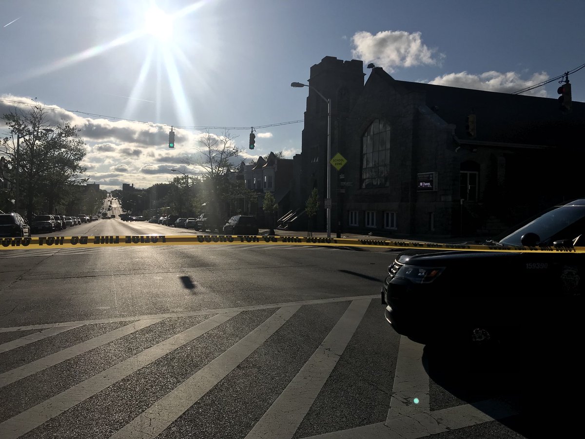 1 killed - six injured in shooting near Perkins Square Baptist Church Baltimore