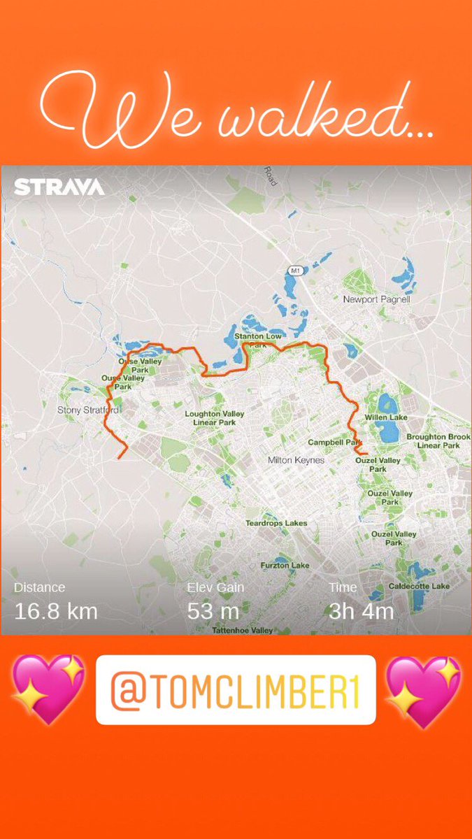 emilyhsoprano's tweet photo. We did a big walk.......🚶🏼♀️❤️🚶🏻♂️ @tomthorne20
.
.
.
#soprano #sport #sportingsoprano #anthemsinger #walking #couple #fitness #sundayfunday #love #couplegoals #walkingwalking 💖 https://t.co/8kAzormHsI