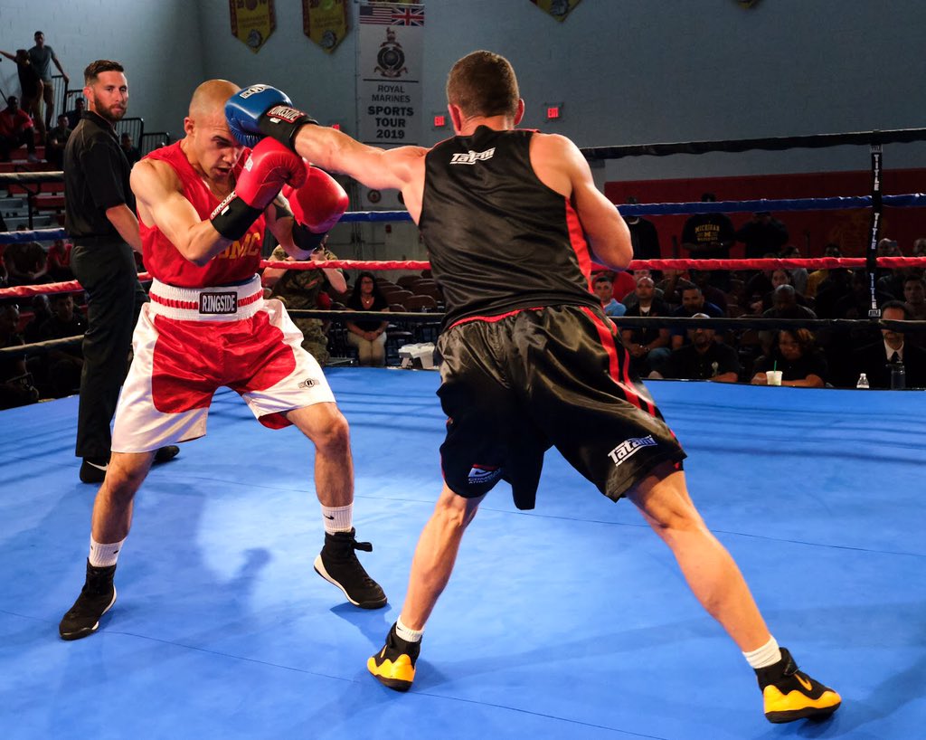 Commando_Ops's tweet photo. @royalmarines battled back to finish 5 bouts all and retain the Zebrugge trophy by a draw. #CorpsWars #TheBritsAreHere @RoyalMarines @MCB_Quantico @USMC @theRMcharity #boxing #royalmarinesboxing @the_rmba https://t.co/j4FGmXQ9uk