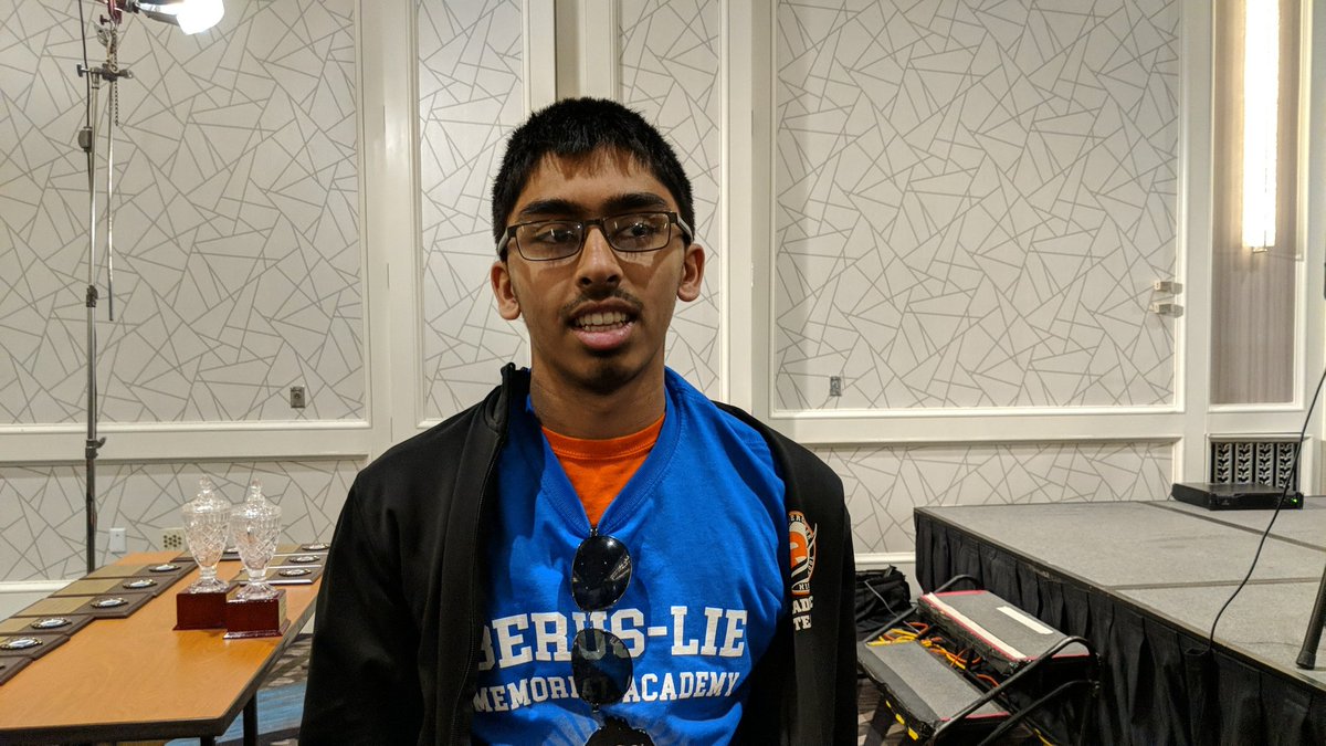 Hari Parameswaran is our Varsity History Bee NATIONAL CHAMPION!!!