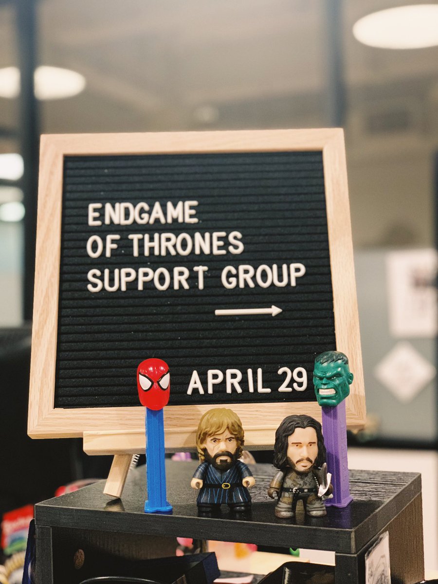 MischiefMgmt's tweet image. Tomorrow is going to be a rough day at #MischiefManagement ☹️ #AvengersEndgame #GameofThrones