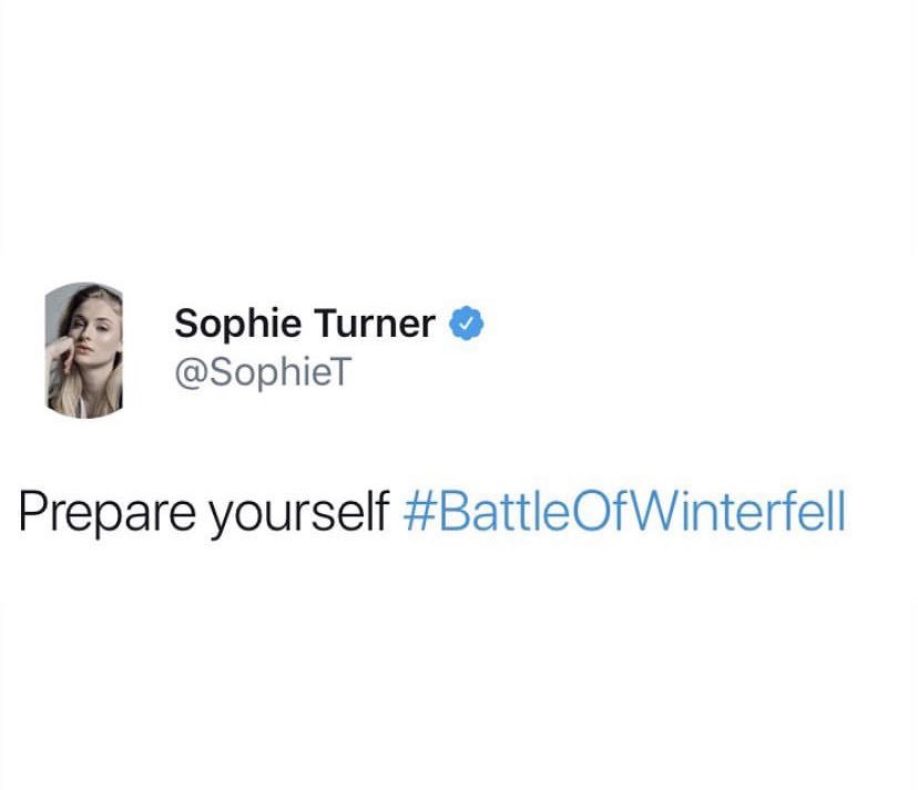 TeddyNerdSoup's tweet photo. We are so fucked tonight #BattleOfWinterfell #forthethrone https://t.co/BC3pbsTOya