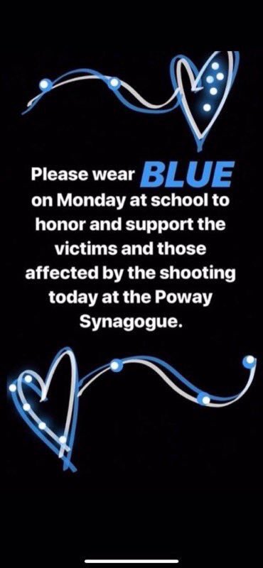 We will stand #PowayStrong today, tomorrow and always.