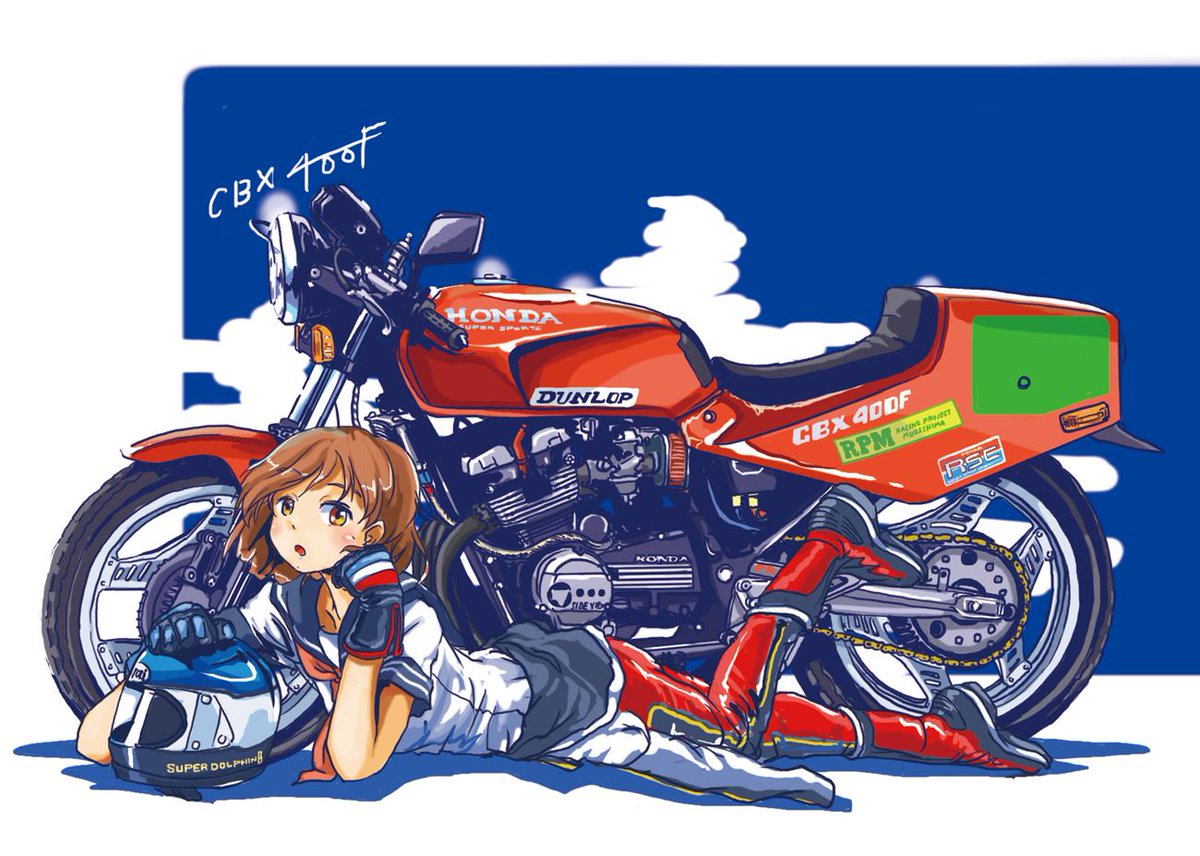 Twoucan バイクと女の子 の注目ツイート イラスト マンガ コスプレ モデル