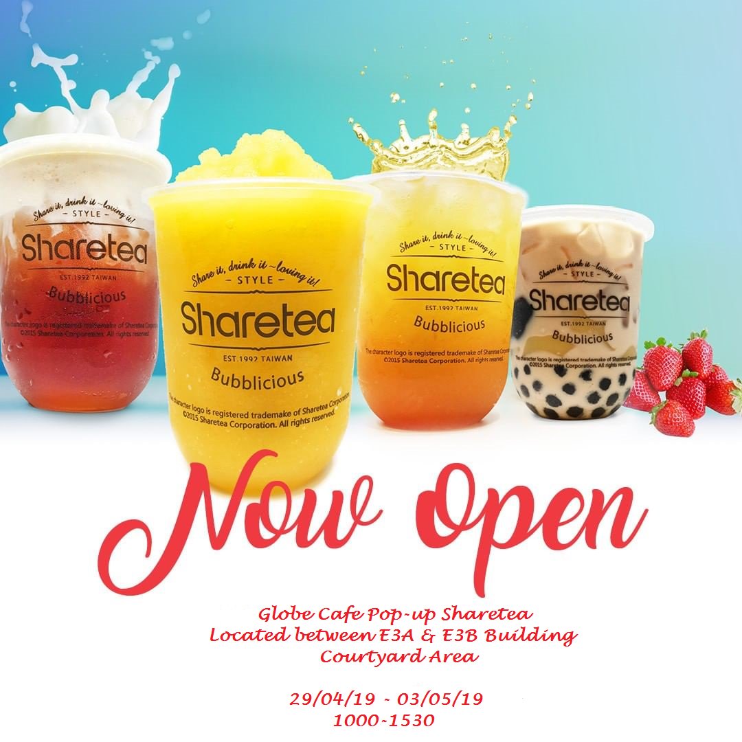 Macquarie_Uni's tweet photo. 🎊 Sharetea are on campus Mon-Fri this week🎊 https://t.co/gqpzVEVmQ4