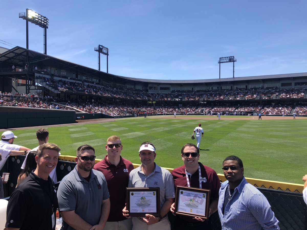 wbaarchitecture's tweet photo. Honored to host @155ABCT Brigade this weekend with @HailState for a @HailStateBB sweep. Thank you @USArmy for your service! #HaiIState #NewDude https://t.co/i7gGRF1MfX