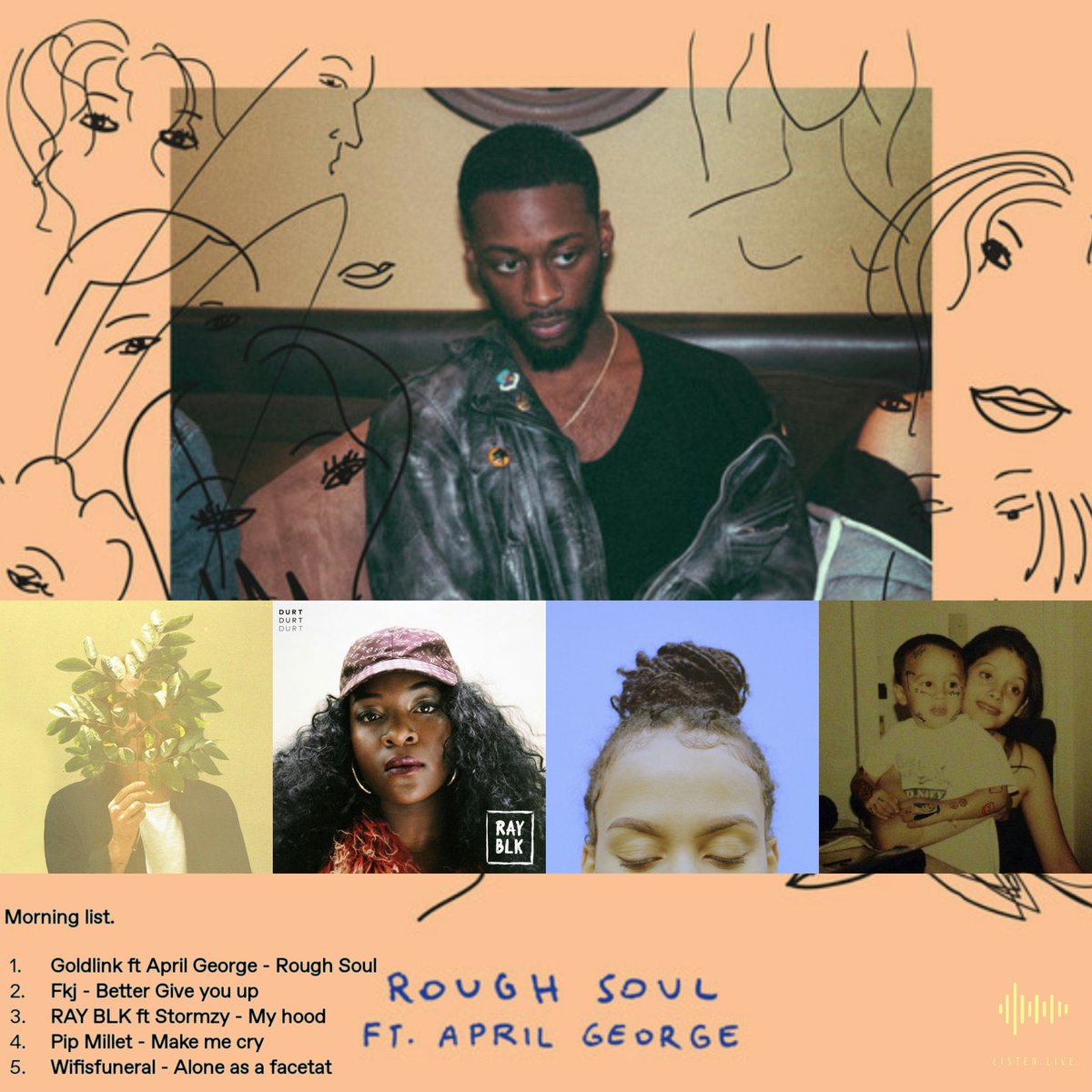 ListenLive_'s tweet image. Your midnight playlist. 
#ListenLive #Playlist #Spotify