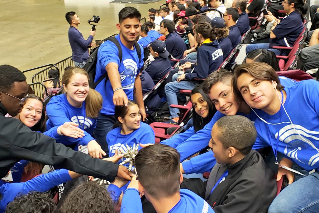 PhySciJMAST's tweet photo. Our @mastandfurious finished in 5th place overall in the all around #highschool division #NationalChampionship
What an awesome weekend. So proud of your character and effort throughout the year. You are Champions! @Ten80Ed #mast1819 @STEMDesignation #stemed @MDCPSDAS https://t.co/oXx7gTaRQY