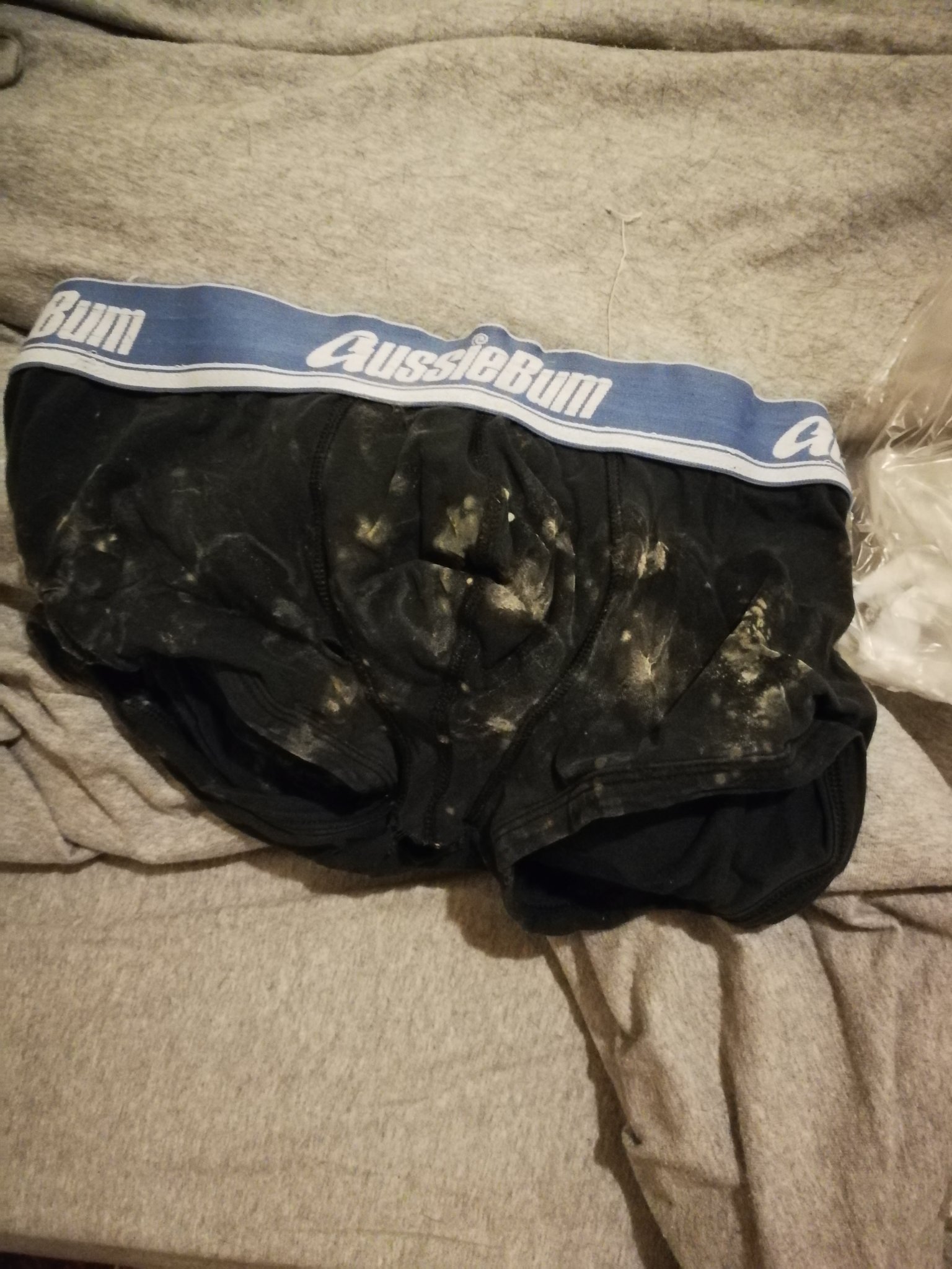 Used Boxers on X: Might have held on to my cum rag a bit too longwhat  do you think? Time to rinse and start again?  / X