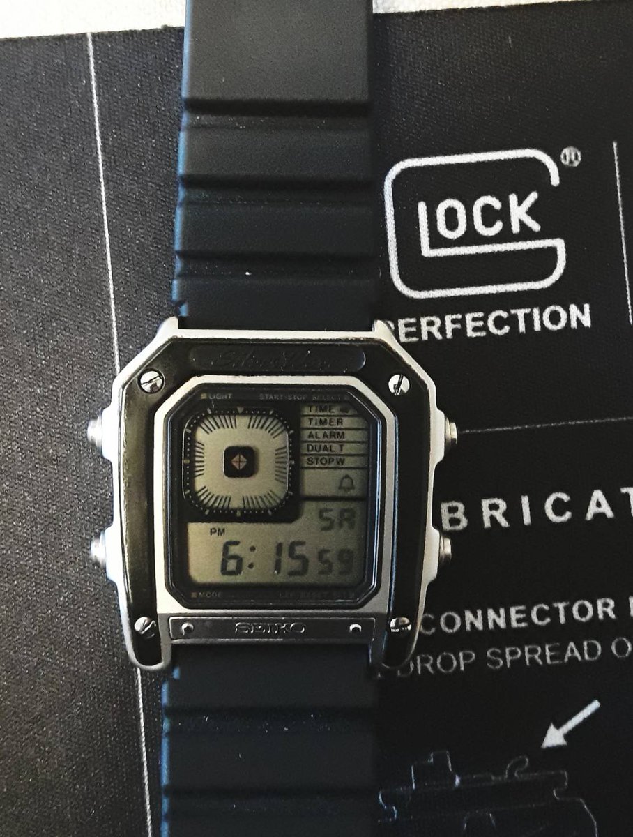 鉄砲五一五 בטוויטר セイコーデジボーグ 1997年購入以来 何度もモジュールを替え16年8月にはついに自分で修理 ところが昨日文字が欠ける現象が出ました が また修理 セイコーデジボーグ Seikog757 セイコー007 ビンテージデジタル デジタル 腕時計