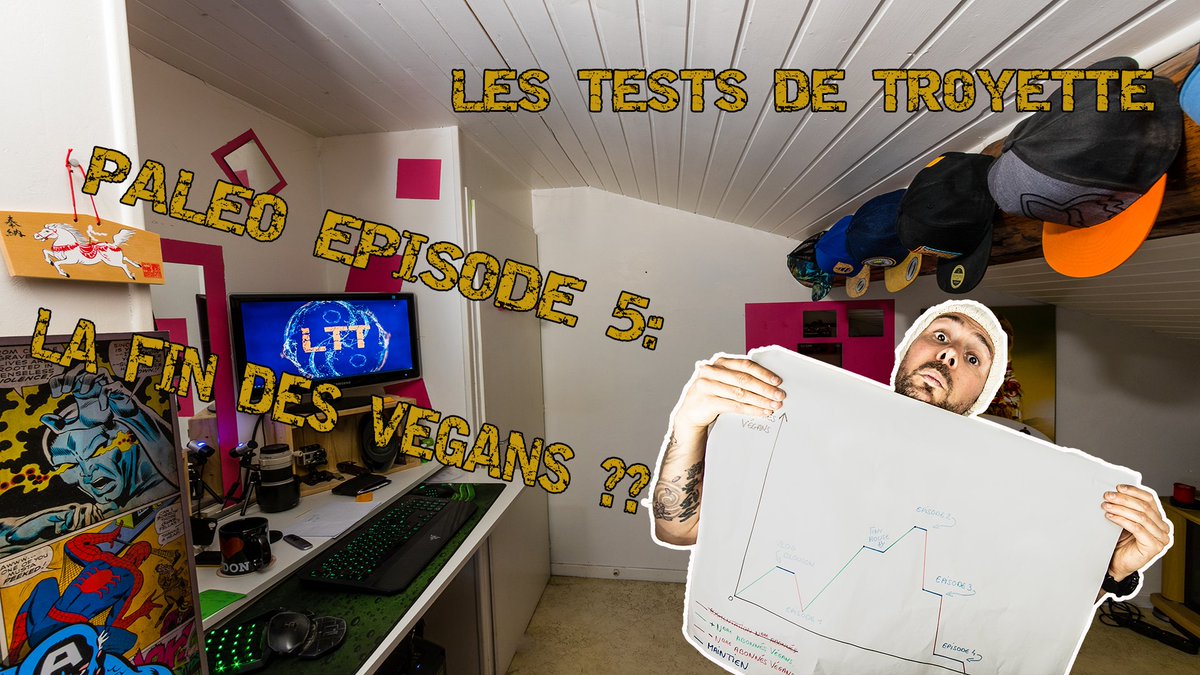 LT_Troyette's tweet photo. Nouvelle vidéo sur ma chaîne youtube.

https://t.co/Q9xAuY7lT5

#puteaclic #vegan #vegetarian
#paleodiet #nutrition #santenaturelle #santé #healthy #HealthyFood #humour #ClashWorlds #bienetre #YouTube #videoclip #troyette #veganmeals #vegetalien #lafindesvegans https://t.co/b7ni2ewbnn