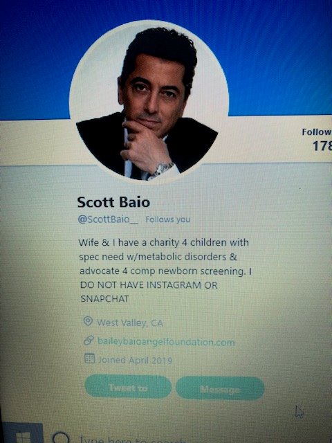 sheri_lynn95252's tweet image. Good Evening @ScottBaio just a little heads up here&apos;s a FAKE/IMPOSTER that showed up tonight so I have reported and blocked, just thought you&apos;d want to know!