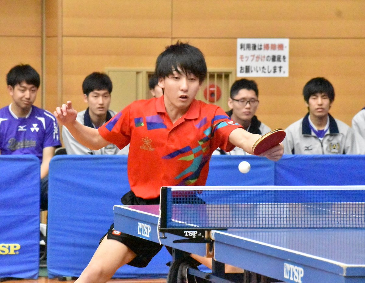 kindai_sports's tweet photo. 【卓球部】2019年度春季リーグ戦/3日目/対同志社大/いきいきランド交野
=男子=
近畿大 3-4 同志社大
矢吹悠(4) 3-2 安藤
西岡純(2) 3-2 近藤
太田周志(2) 1-3 石脇
金光航平(2) 0-3 永田
岸田竜輝(1) 石脇
岸田竜輝(1) 3-2 矢野
稲垣生吹(1) 2-3 亀田
高橋学斗 1-3 永田
#卓球 #kintt https://t.co/OiDQ3s31tI