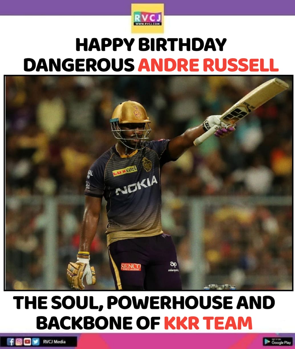 Happy Birthday Andre Russell! 