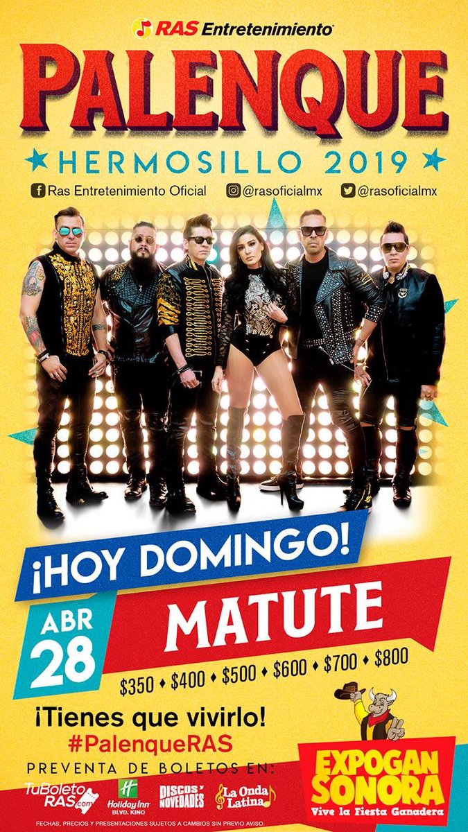 Listos listos para vivir buena música de los 80s con <a href="/MATUTEmx/">Matute Oficial</a>