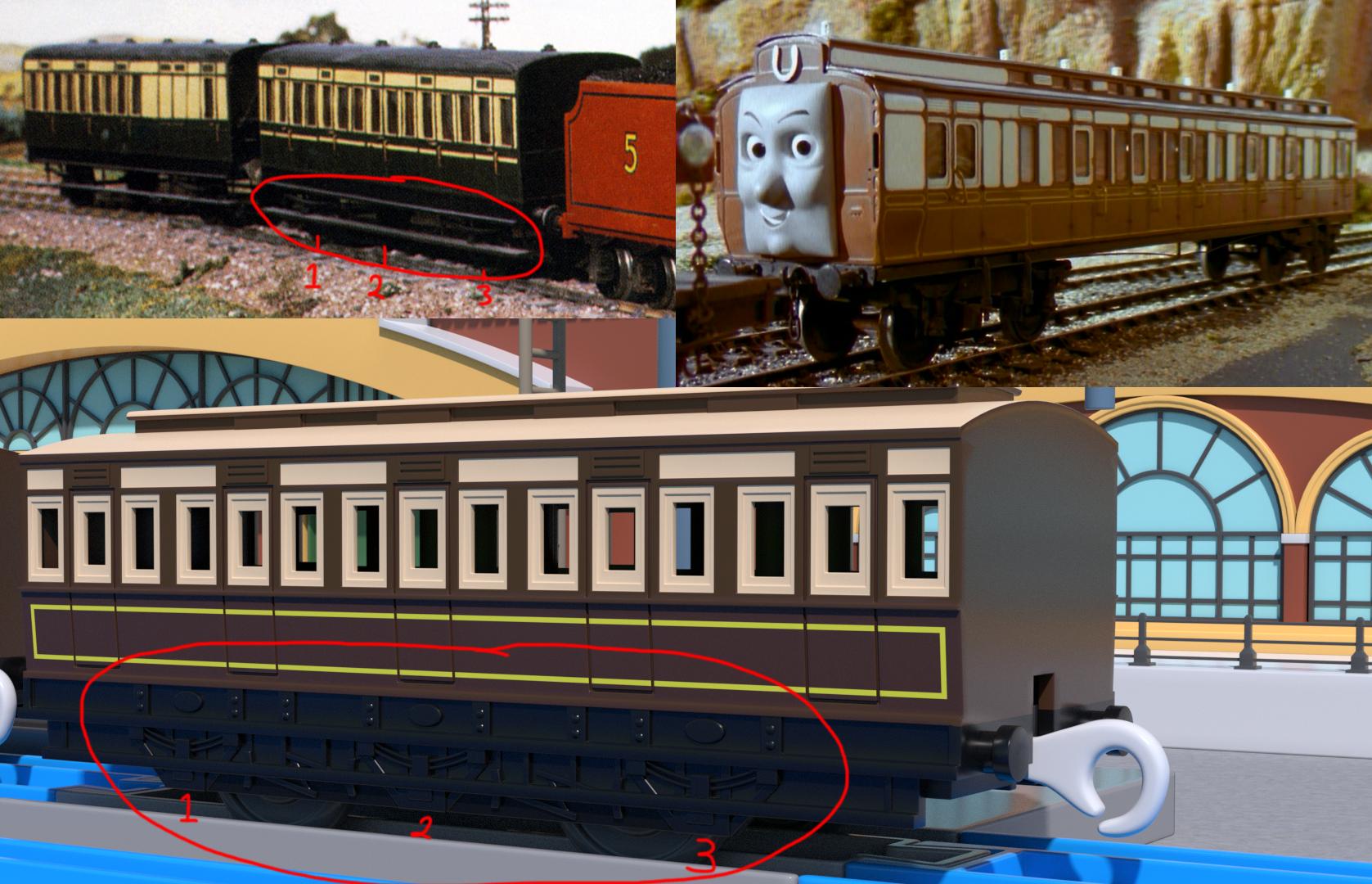 Thomas Friends Trackmaster Making Custom Old Slow Coach