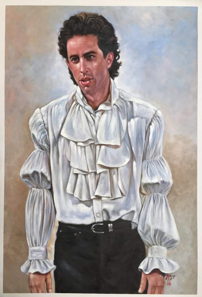 Happy Birthday, Jerry Seinfeld Art By Victor T  