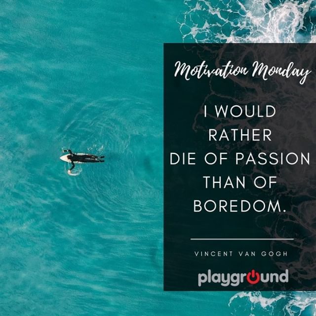 playgroundph's tweet photo. "I would rather die of passion than of boredom." - Vincent Van Gogh

Good morning, playground Fam! Hope everyone has a great week ahead! ❤️ #MotivationMonday https://t.co/IjjDo42nV4 https://t.co/Y6ze2yfiFd