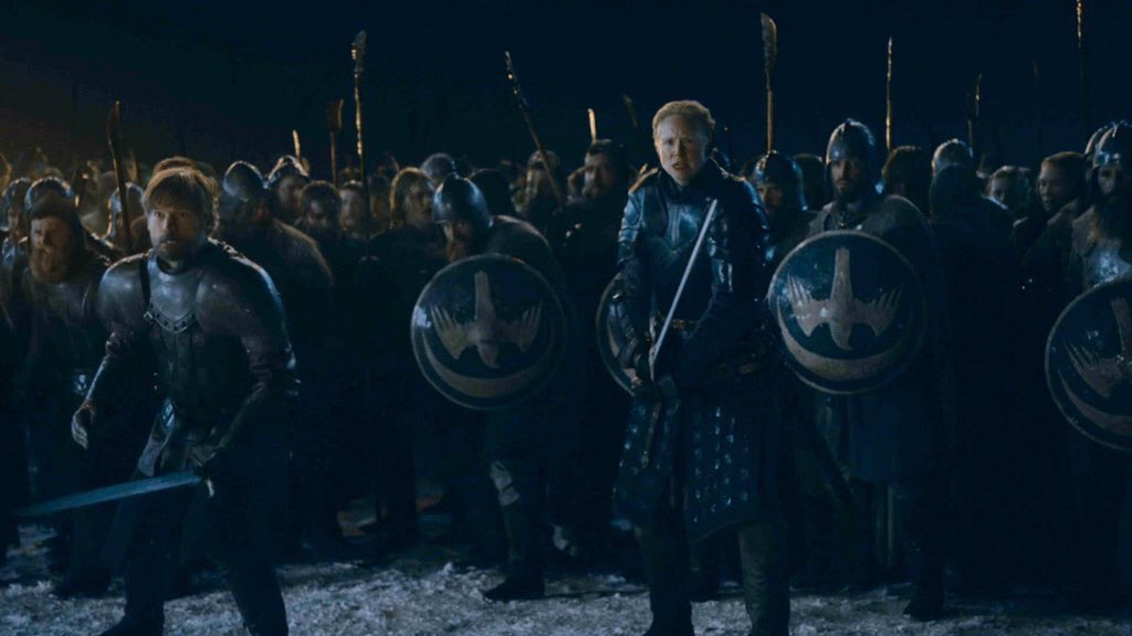 StiviDeTivi's tweet photo. El episodio #BattleofWinterfell tendrá la batalla más larga en la historia de la televisión y el cine. Lo dirige Miguel Sapochnik, quien dirigió Hardhome y Battle of the Bastards. Tiene más de 750 actores en escena y se tardó en filmar 11 semanas, ¿Están listos? #GamesOfThrones https://t.co/vWXbO5eDum