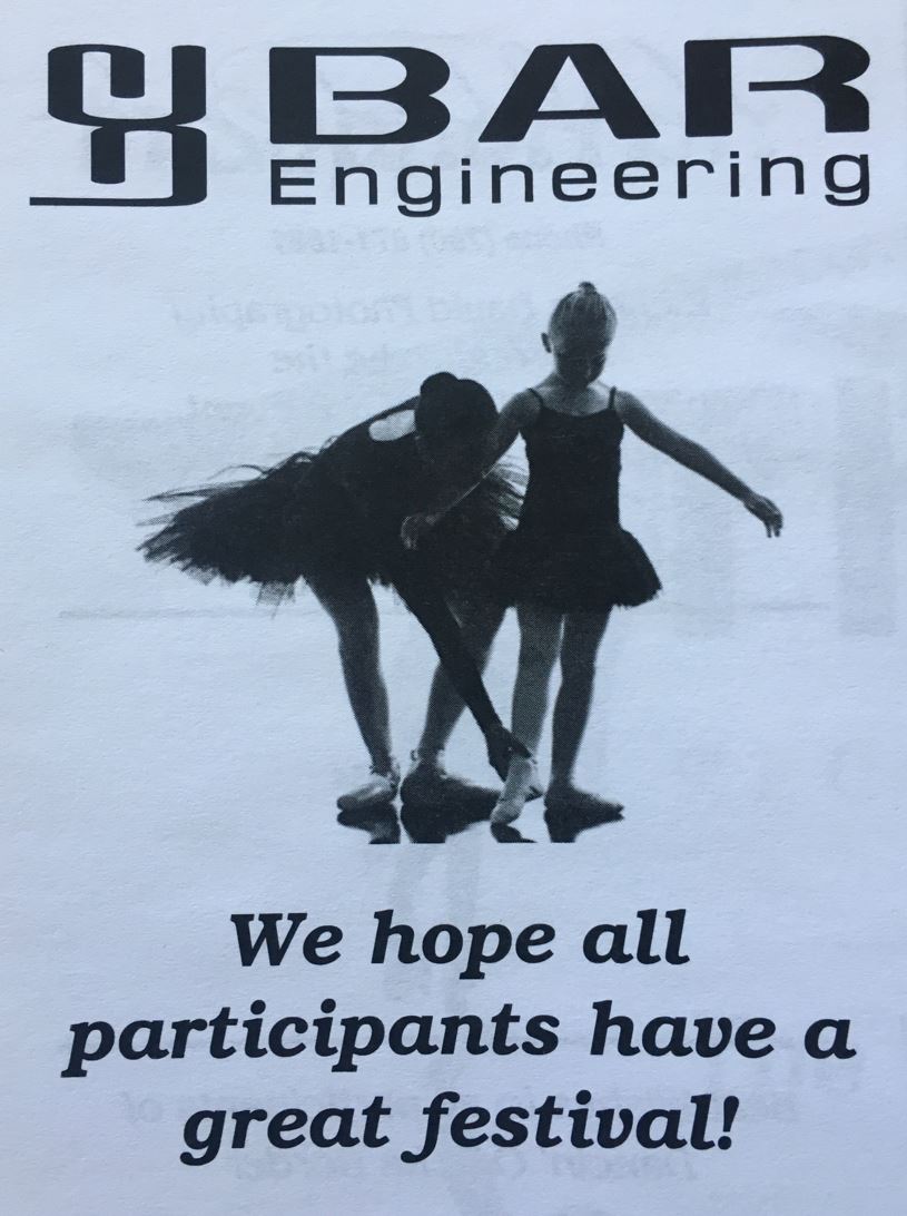 Congratulations to all of the dancers at this year's Dancin' on the Border festival!  Way to get out on the stage and leave it all out there!  
#BAREngineering #exceptional #communitypartner #yel