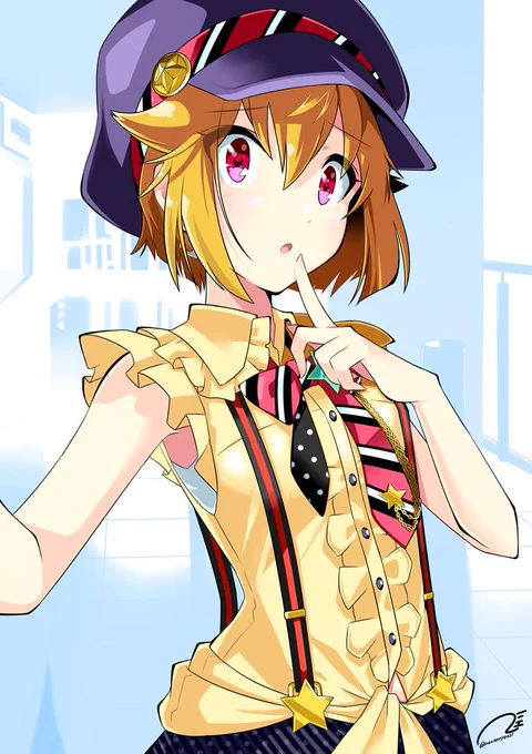#平成最後に自分史上一番バズった絵を貼る 

「Pさん あの服買って～ダメぇ?」 