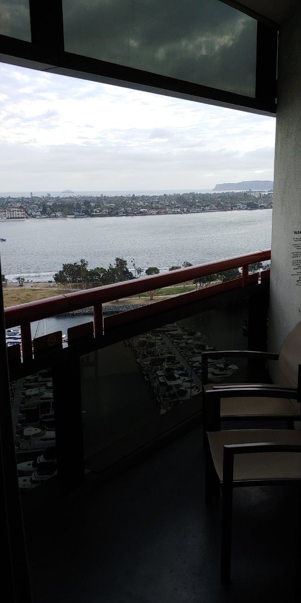 #GartnerMKTG unfolds across this week in San Diego. Taking in the calming view ahead of kick off.