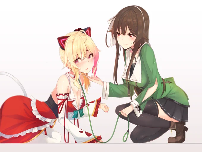 #なとあーと #もちにゃあと #ふうきおもむき戦争
風紀の勝ち 