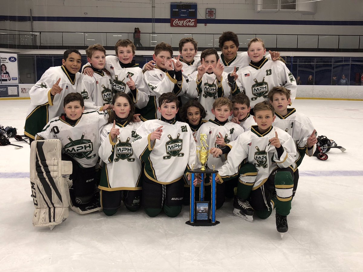 Congratulations to our 2007 Black team on winning the Meltdown Invite division #MPHhockey #culture #meltdown #mnhockey #cheese #yoda