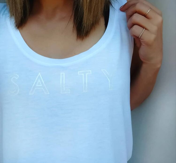 OTPembvalley's tweet photo. Salty Tank Sale $20                      Sizes small, medium, large and XL.     Salty Tees $20
size small and medium https://t.co/MN6icGZXxr