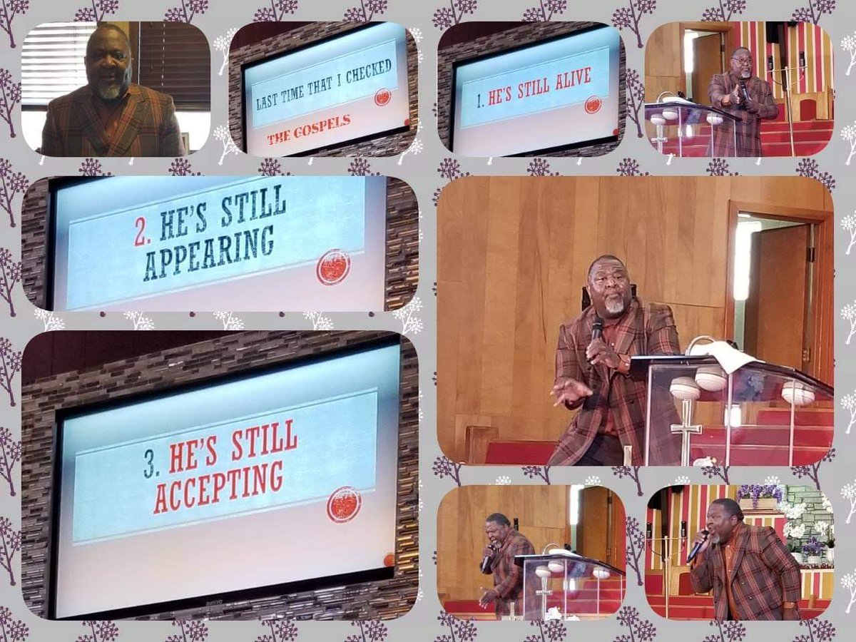 fbcpd432's tweet photo. Sunday April 28, 2019 sermon "Last Time That I Checked" ~ Pastor Paul A. Dunn https://t.co/ASsrO0spNJ