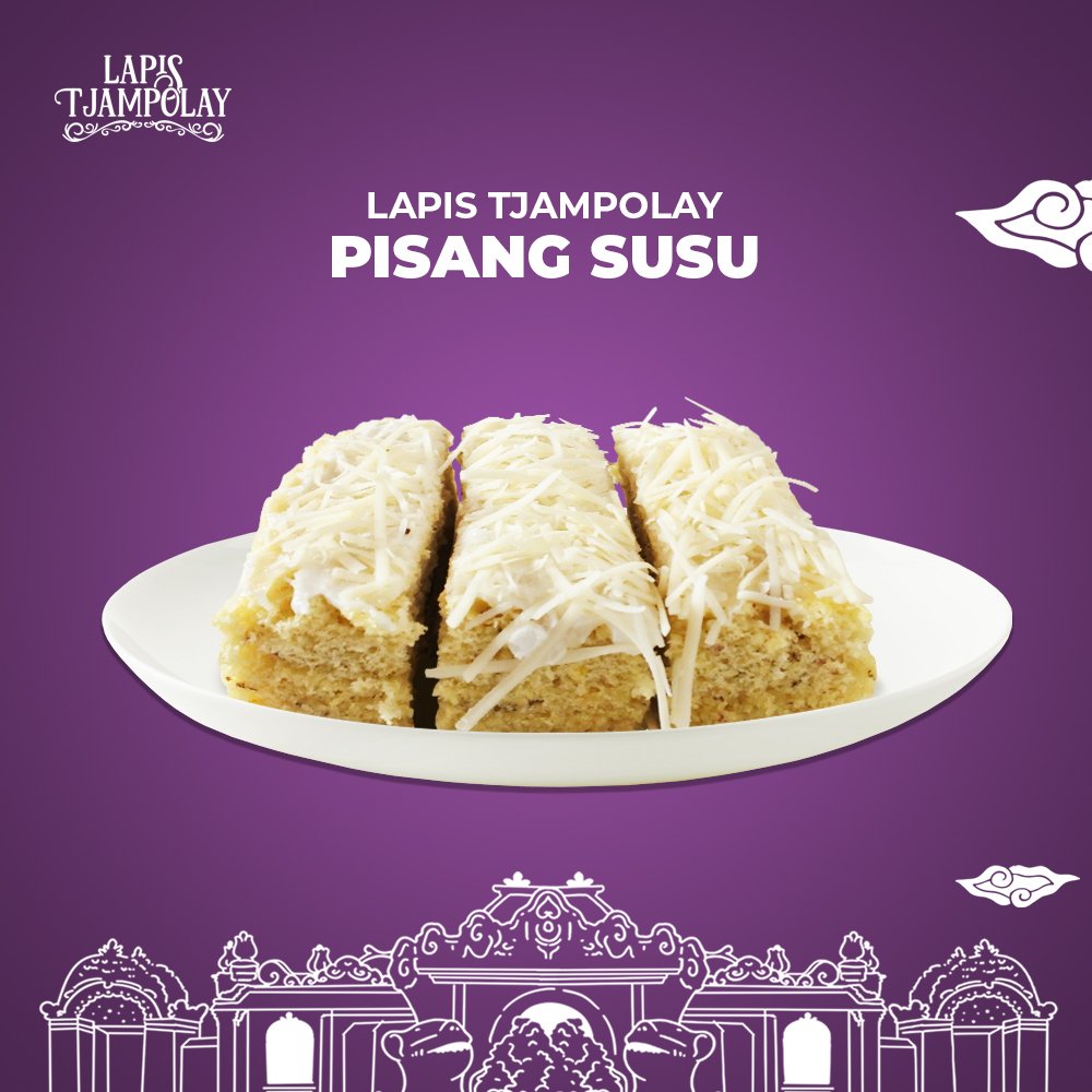 lapistjampolay's tweet image. #LapisTjampolay #PisangSusu terbuat dari gula asli, kue ini sama sekali tidak menggunakan bahan kimia atau zat pengawet.
.
Harga mulai Rp 25.000 
. 
Tersedia rasa 
+ Pisang Susu 
+ Mangga Gincu 
+ Choco Pandan 
+ Coffe Mocca 
. 
Ayo beli di toko terdekat!