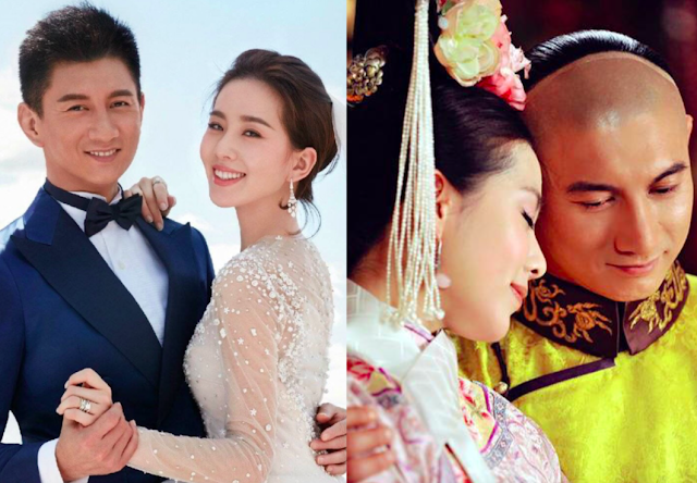 AsianDramaPanda's tweet photo. #ScarletHeart couple #NickyWu and #LiuShishi welcome baby boy. https://t.co/kaCleoBmYY https://t.co/JEWUitid9K