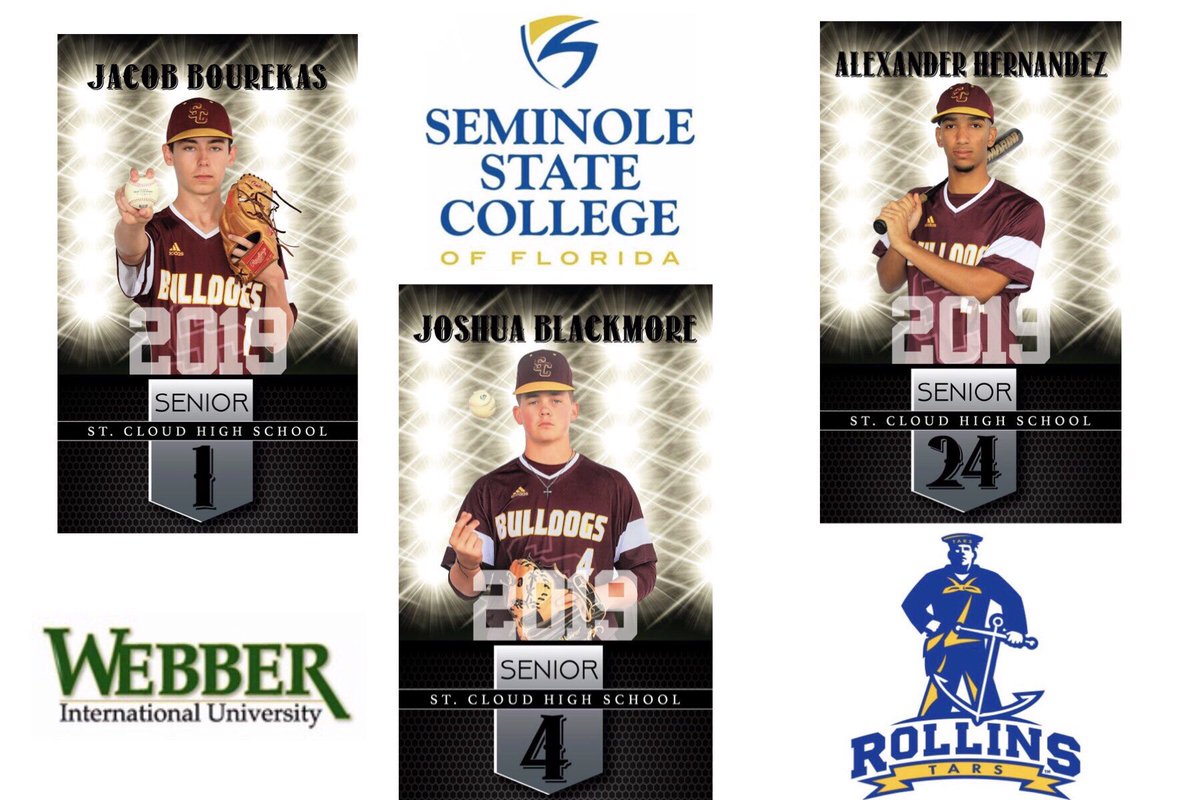 Please join us on Tuesday 4/30 @ 3:30 in the gym lobby as 3 of our Bulldogs sign their letters of commitment to play college baseball. <a href="/jdblackmore/">joshua blackmore</a> @Alex_2413_ <a href="/JBourekas/">jacob</a> <a href="/OsceolaSports/">News-Gazette Sports</a> <a href="/positiveosceola/">Positively Osceola</a> <a href="/osvarsity/">Sentinel Varsity</a> <a href="/sdocathletics/">SDOC ATHLETICS</a> @BoODell16 <a href="/schsbulldogs/">Saint Cloud HS</a>