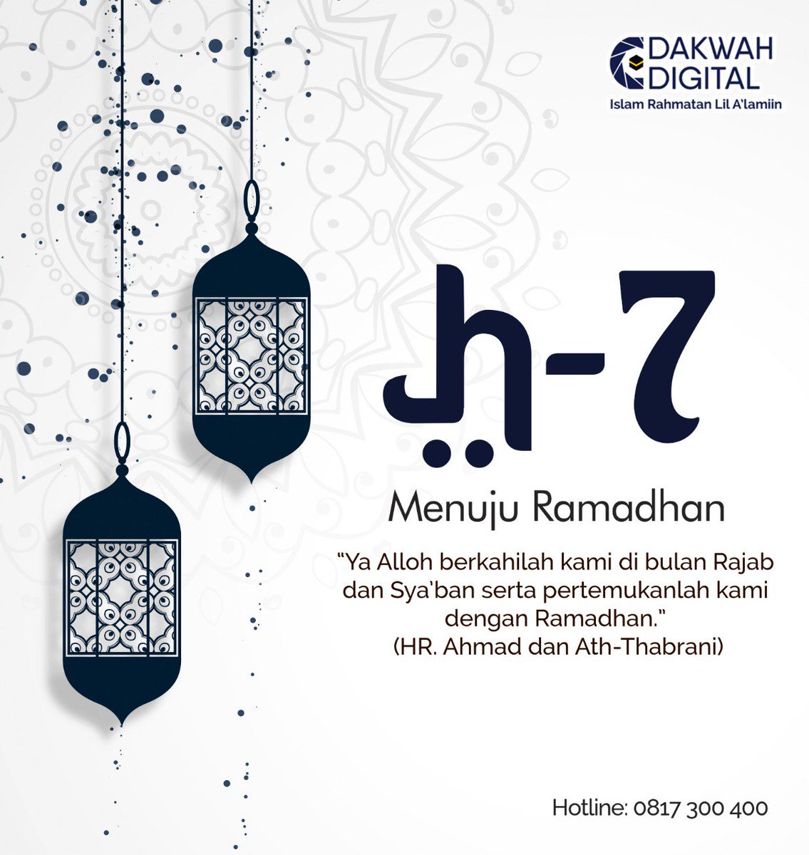 aagym's tweet photo. Ramadhan tinggal menghitung hari, mari kita persiapkan diri kita dengan memperbanyak amal shalih untuk mengarungi bulan Ramadhan yang akan datang.

Ya Alloh mudahlah dan bimbinglah kami untuk mendapatkan ridha-Mu di bulan Ramadhan ini https://t.co/JR3ZNuTHaJ