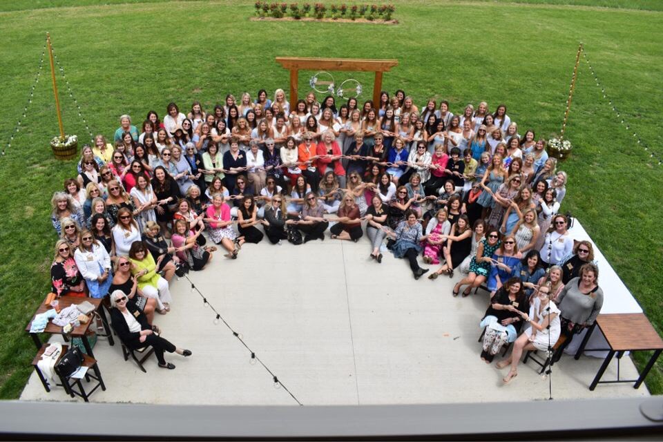 We loved celebrating our 50th anniversary on campus with some of our alumni! 💎 Diamonds are forever!