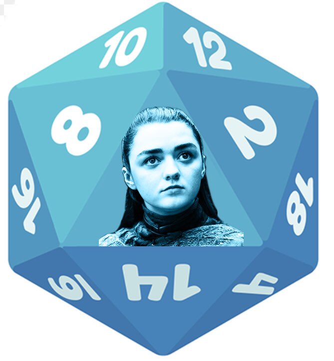 ericmpearson's tweet photo. #arya #stark #got #gameofthrones #dnd https://t.co/eMrAEQ785D