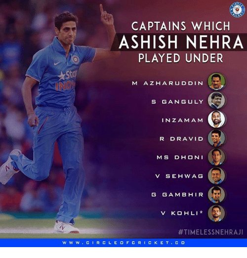 Happy Birthday Champion Ashish Nehra.   