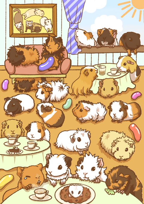 モルモットイラストのtwitterイラスト検索結果 モルモットイラストのtwitterイラスト検索結果