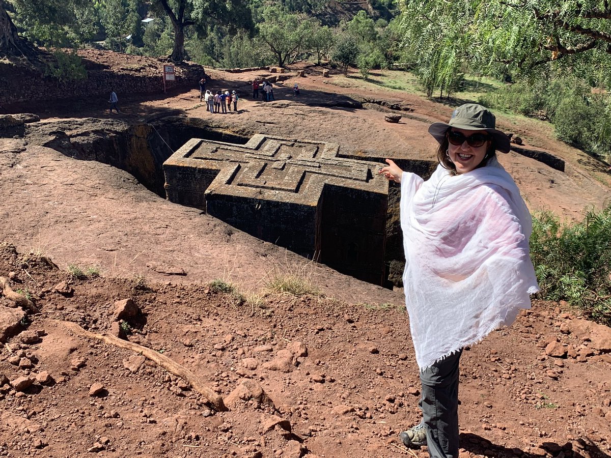 KellyLawhead's tweet photo. Today I’m reminded of the beautiful service I attended in Lalibela, Ethiopia a month ago. Happy #EasternOrthodoxEaster to my new friends! I feel #blessed to have experienced some of your culture. #BeautifulLife https://t.co/nzrLIhfPXW