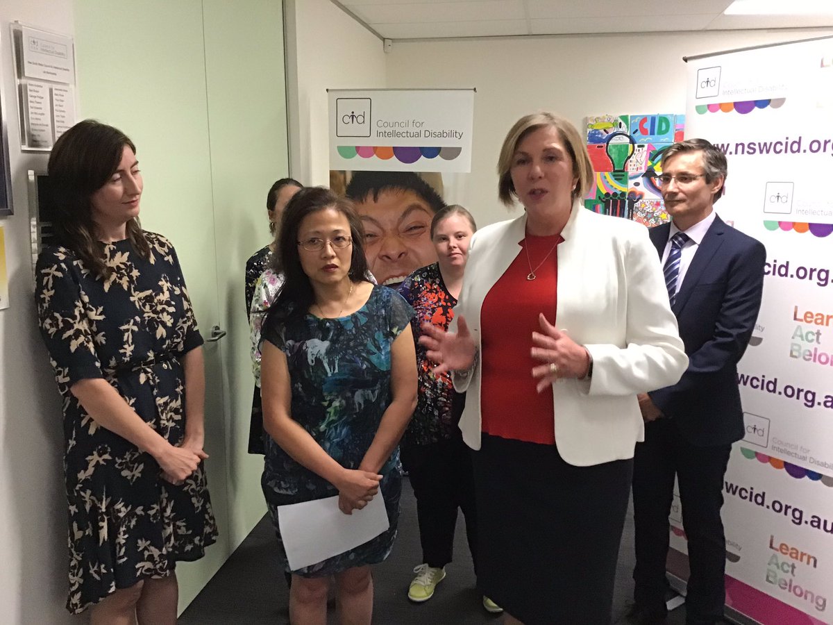 CIDvoice's tweet photo. @AustralianLabor agrees #OurHealthCounts
@CatherineKingMP announces $9.5m commitment to health of people with intellectual disability:
- pilots of ID programs in 4 primary health networks
- curriculum enhancement in medical & nursing degrees
@3DN_UNSW @QCIDD @DownSyndromeAu https://t.co/yfErFNiwVS